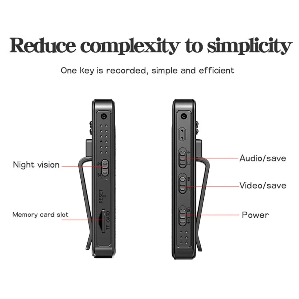 Mini Caméra Espion HD 1080P - Votre Sécurité Discrète