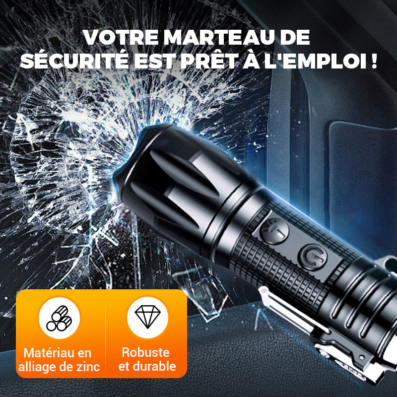 Lumière Forte Multifonction et Rechargeable