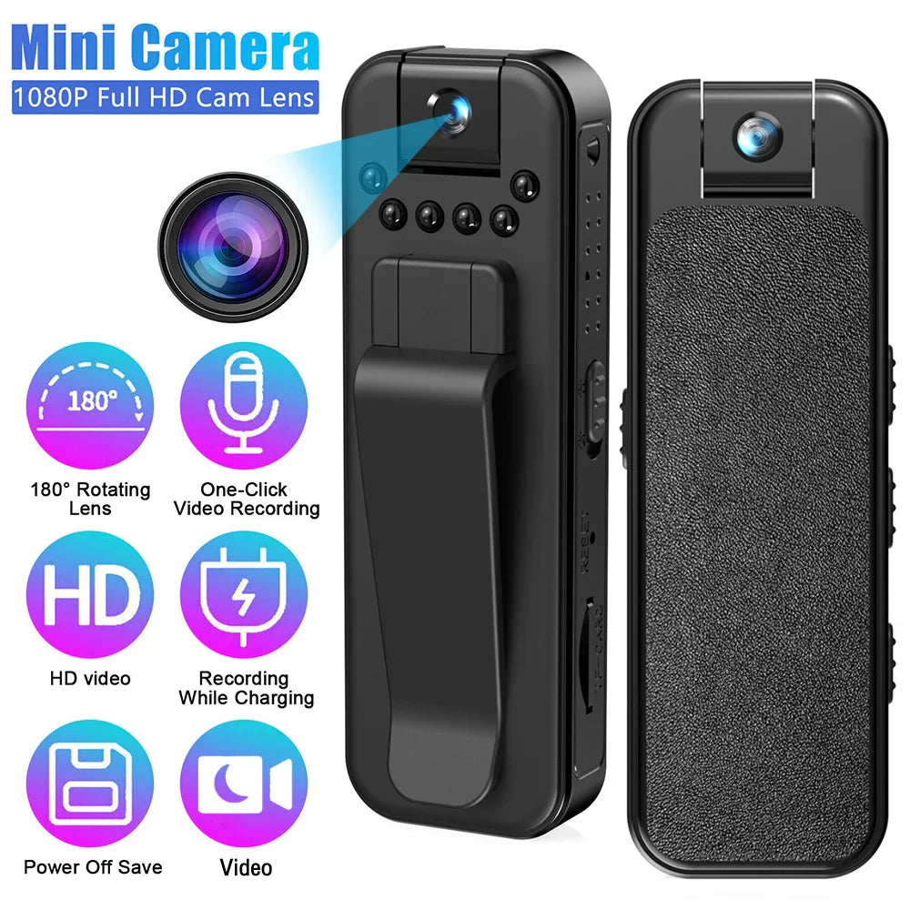 Mini Caméra Espion HD 1080P - Votre Sécurité Discrète