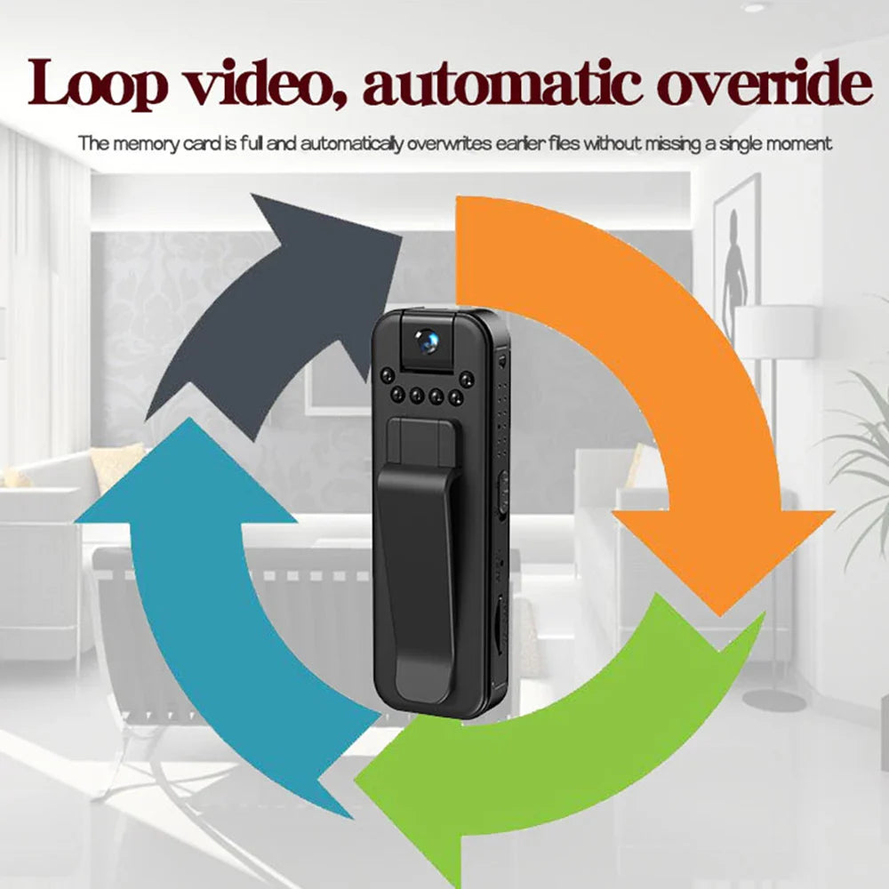 Mini Caméra Espion HD 1080P - Votre Sécurité Discrète